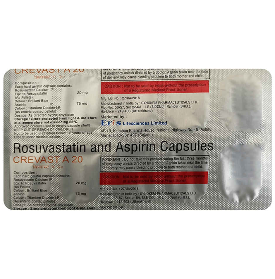 Crevast A 20 Capsule