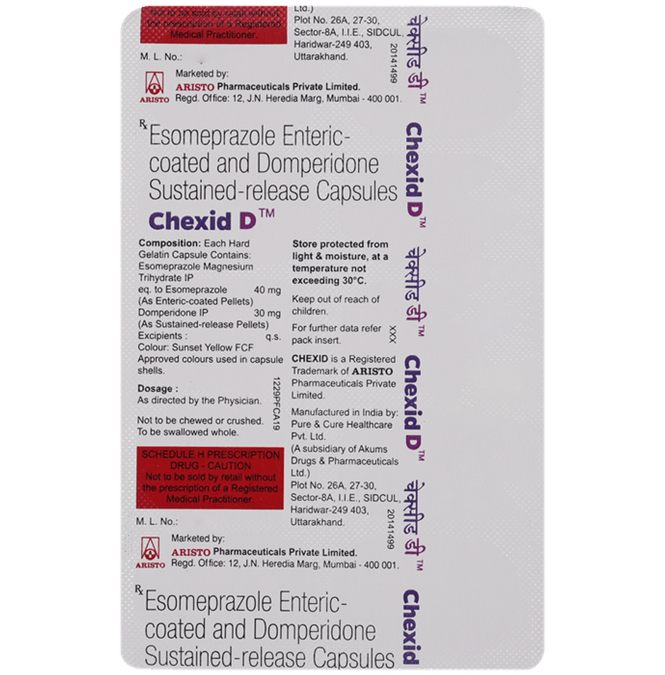 Chexid D Capsule SR