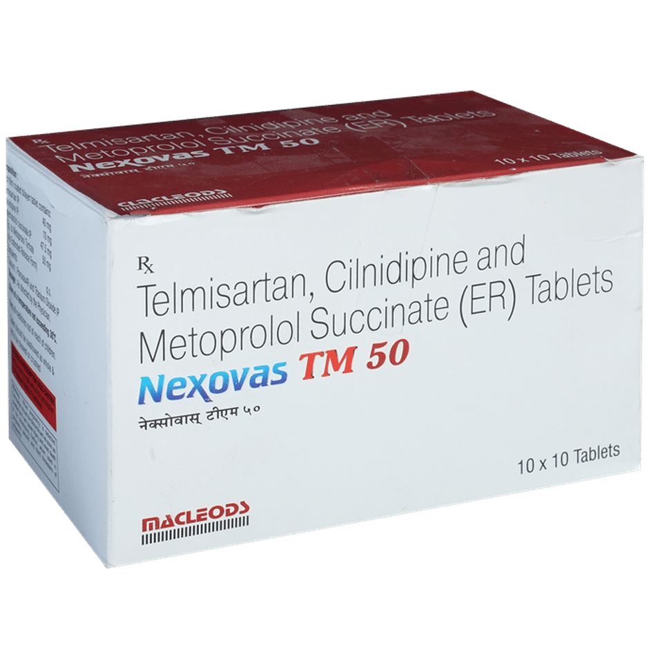 Nexovas TM 50 Tablet ER