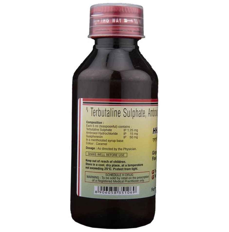 HHLinctus-Ex Ginger & Honey Flavoured Expectorant