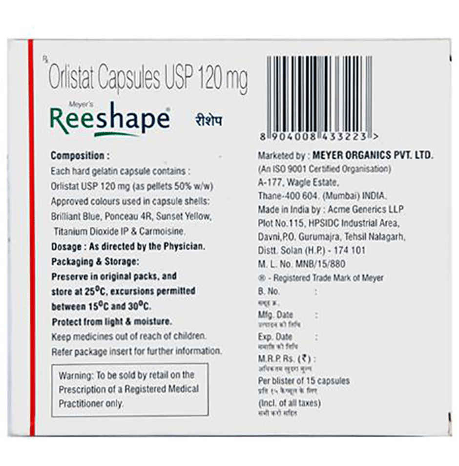 Reeshape 120mg Capsule