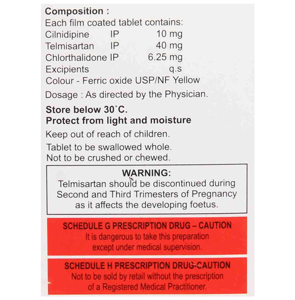 Tricinod-10/6.25 Tablet