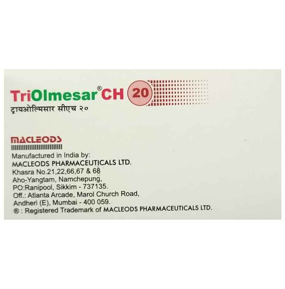 Triolmesar CH 20 Tablet