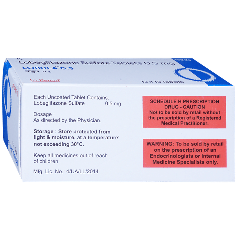 Lobula 0.5 Tablet