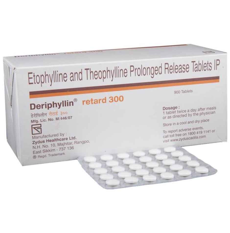 Deriphyllin Retard 300 Tablet PR
