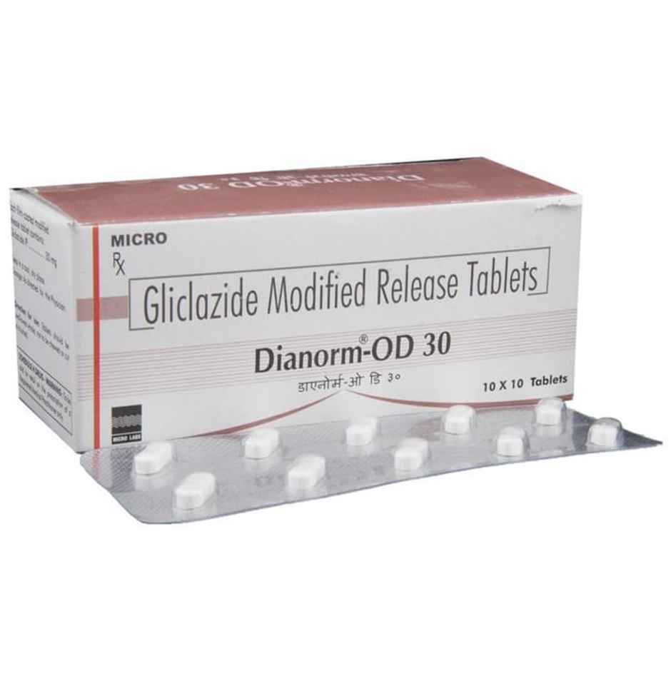 Dianorm-OD 30 Tablet MR