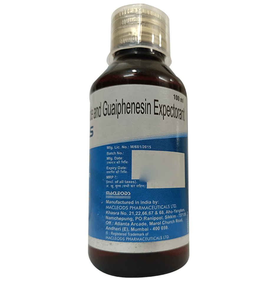 Macbery LS Sugar Free Expectorant 
