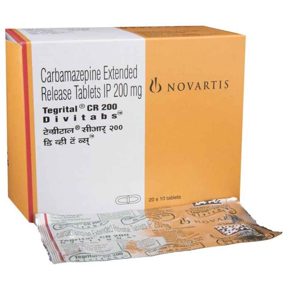 Tegrital CR 200 Divitabs Tablet ER