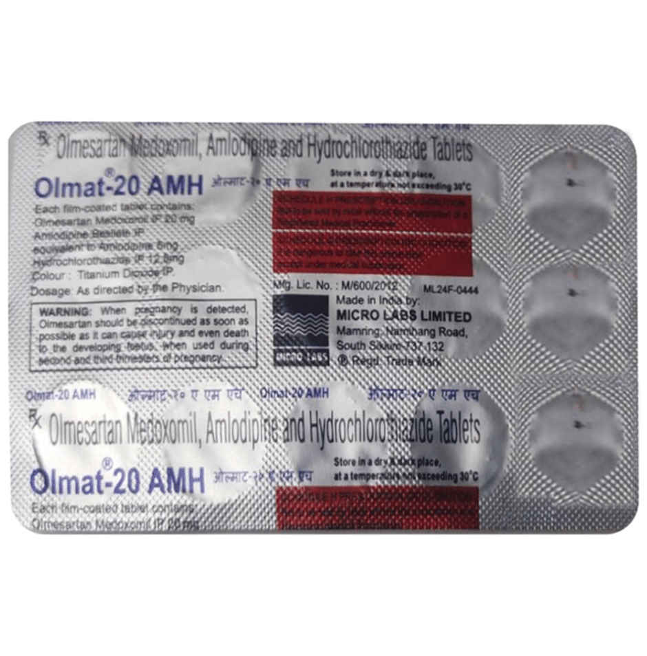 Olmat-20 AMH Tablet
