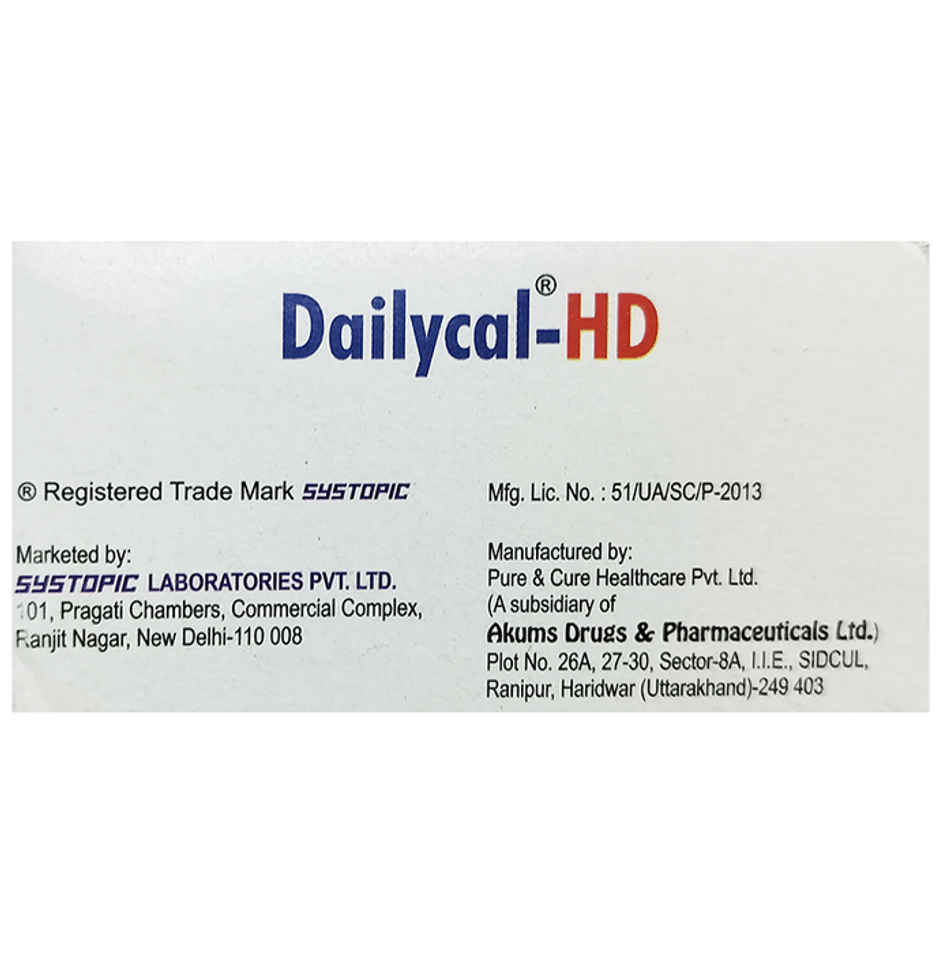Dailycal-HD Tablet