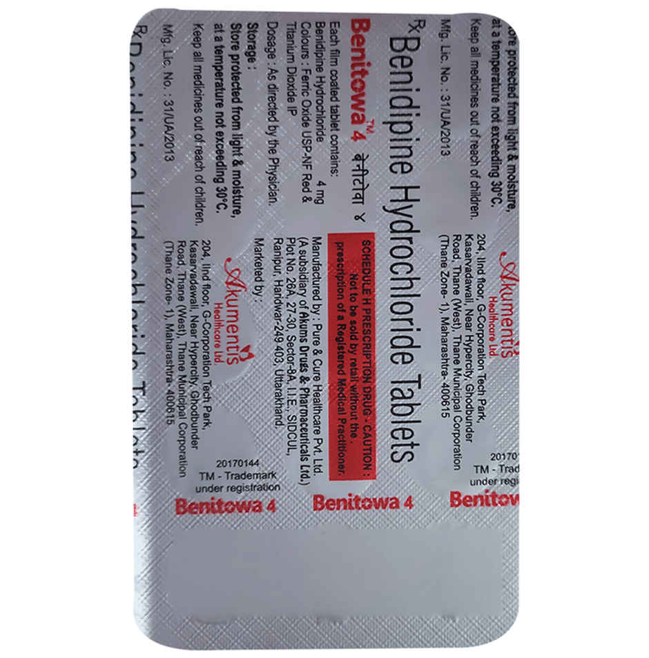 Benitowa 4 Tablet
