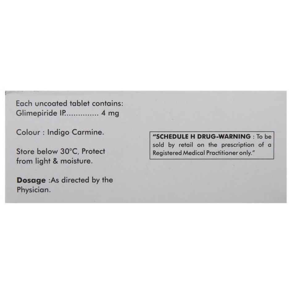 Diapride-4 Tablet