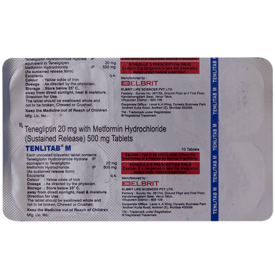 Tenlitab M Tablet SR