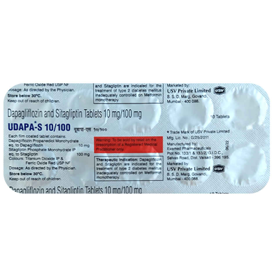 Udapa-S 10/100 Tablet