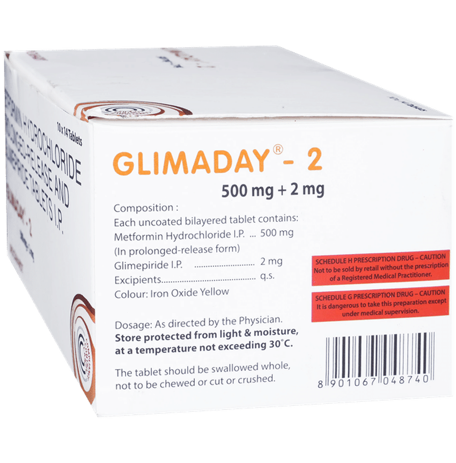 Glimaday-2 Tablet PR