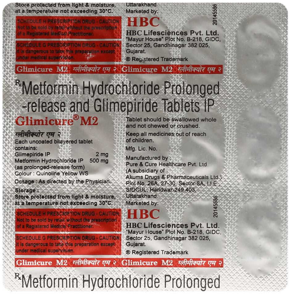 Glimicure M2 Tablet PR