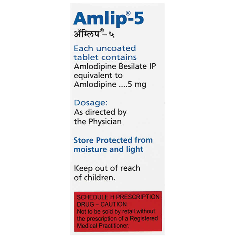 Amlip-5 Tablet