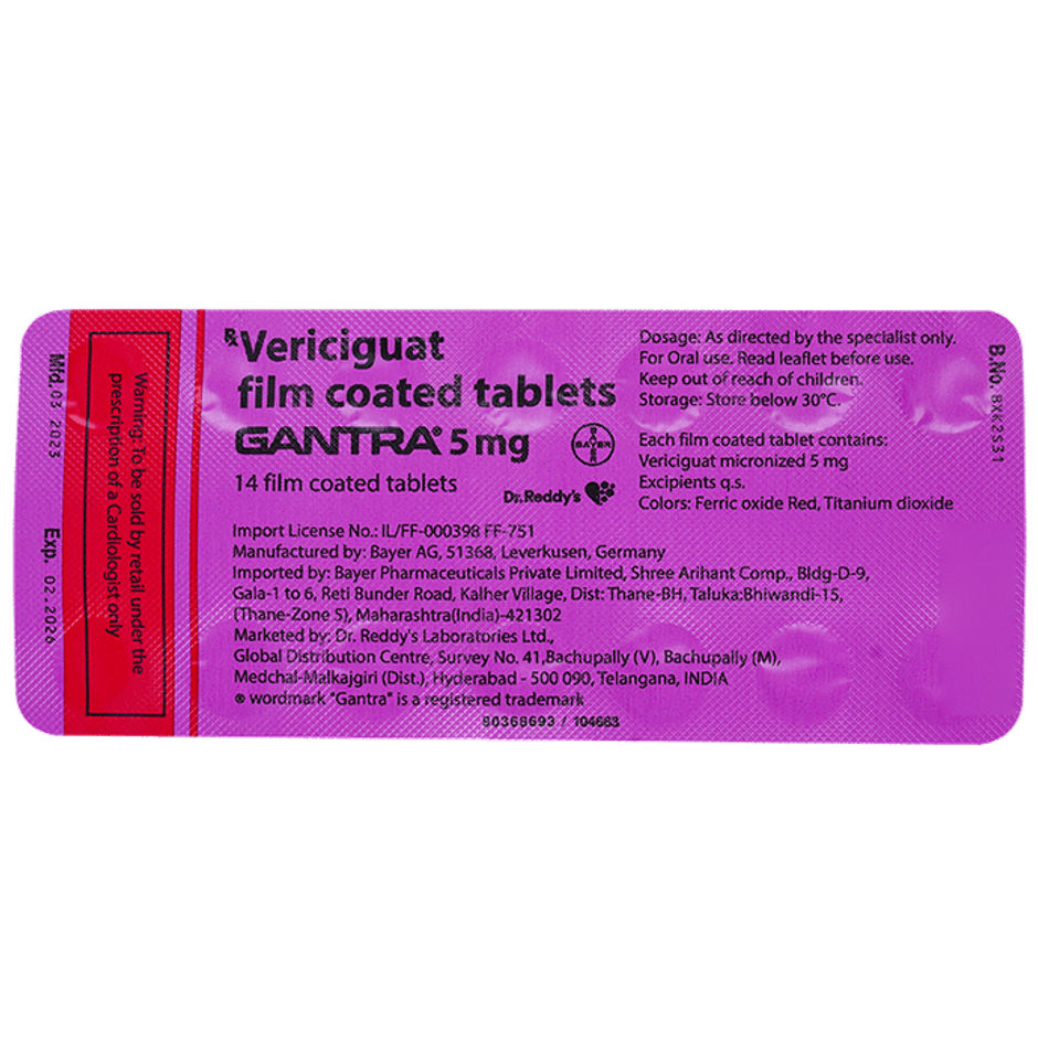 Gantra 5mg Tablet