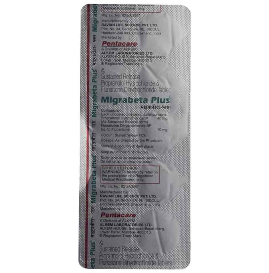 Migrabeta Plus Tablet SR