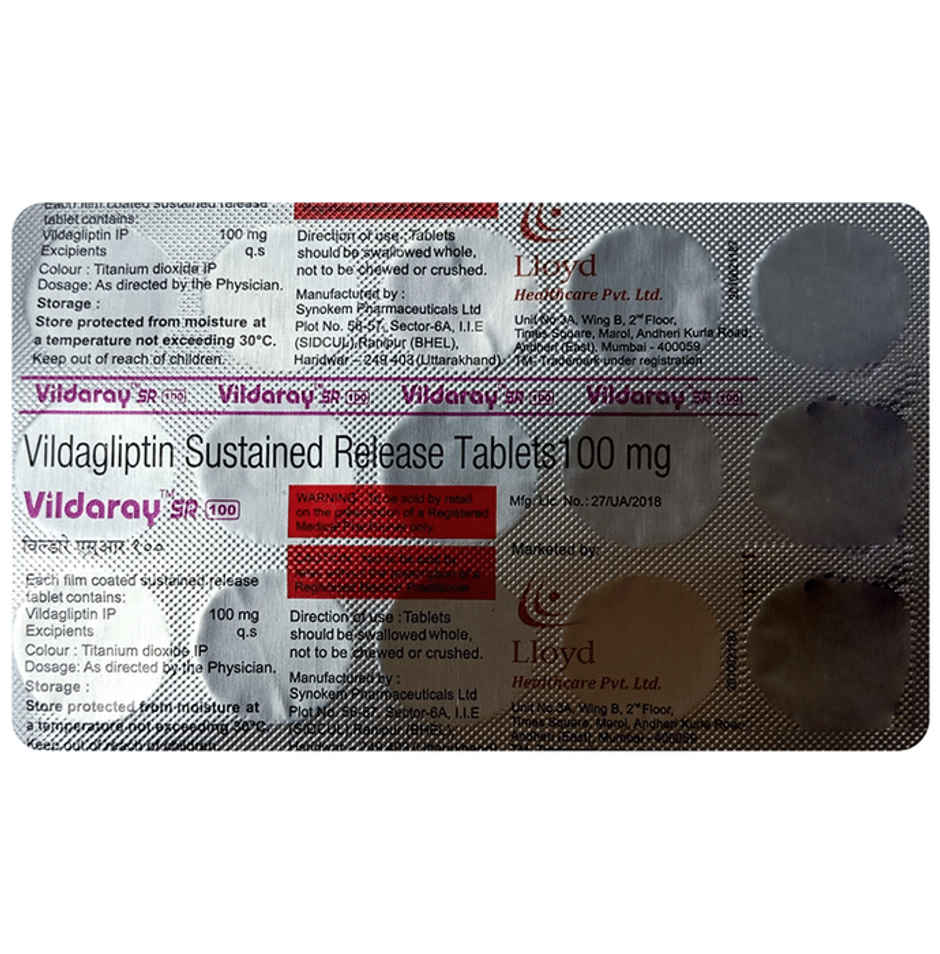 Vildaray SR 100 Tablet