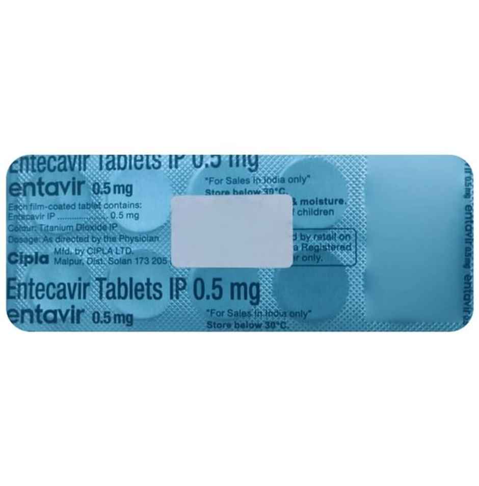 Entavir 0.5mg Tablet