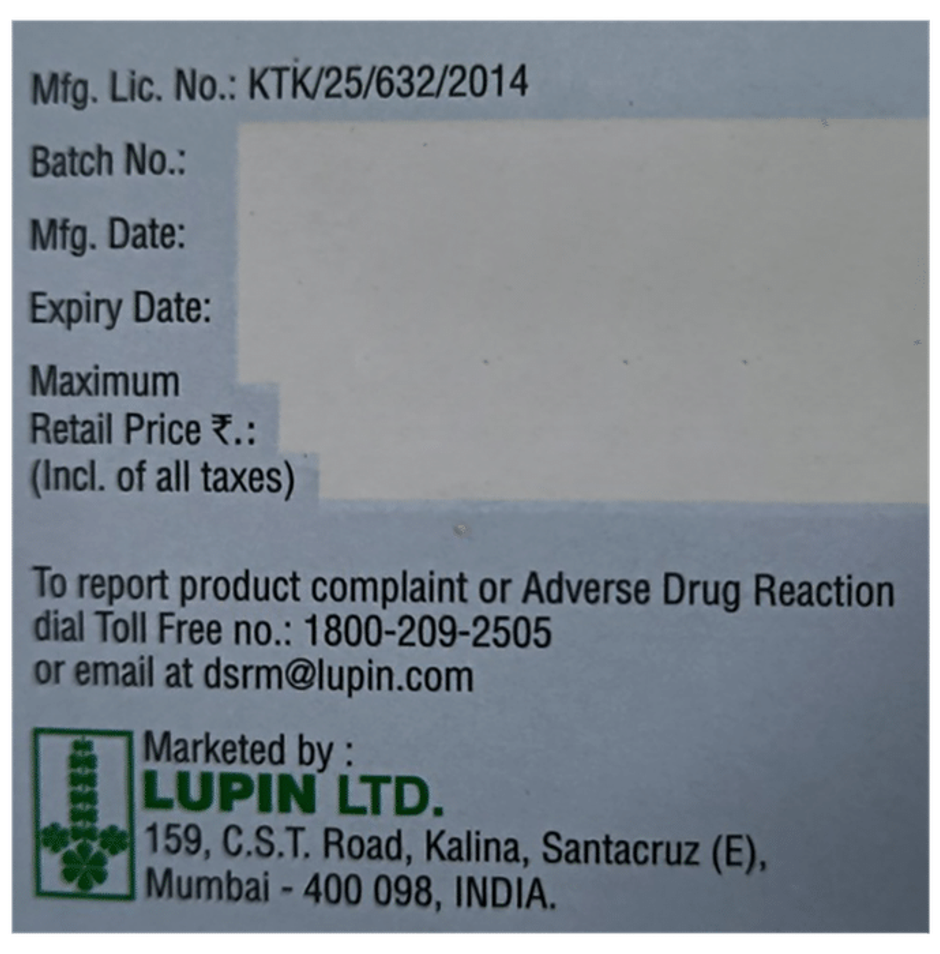 Carvistar 3.125 Tablet