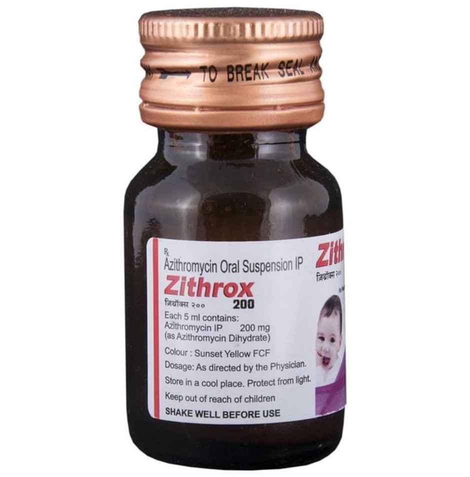 Zithrox 200 Readyuse Oral Suspension