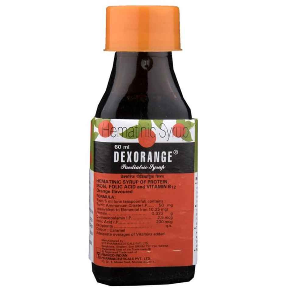 Dexorange Paediatric Orange Syrup