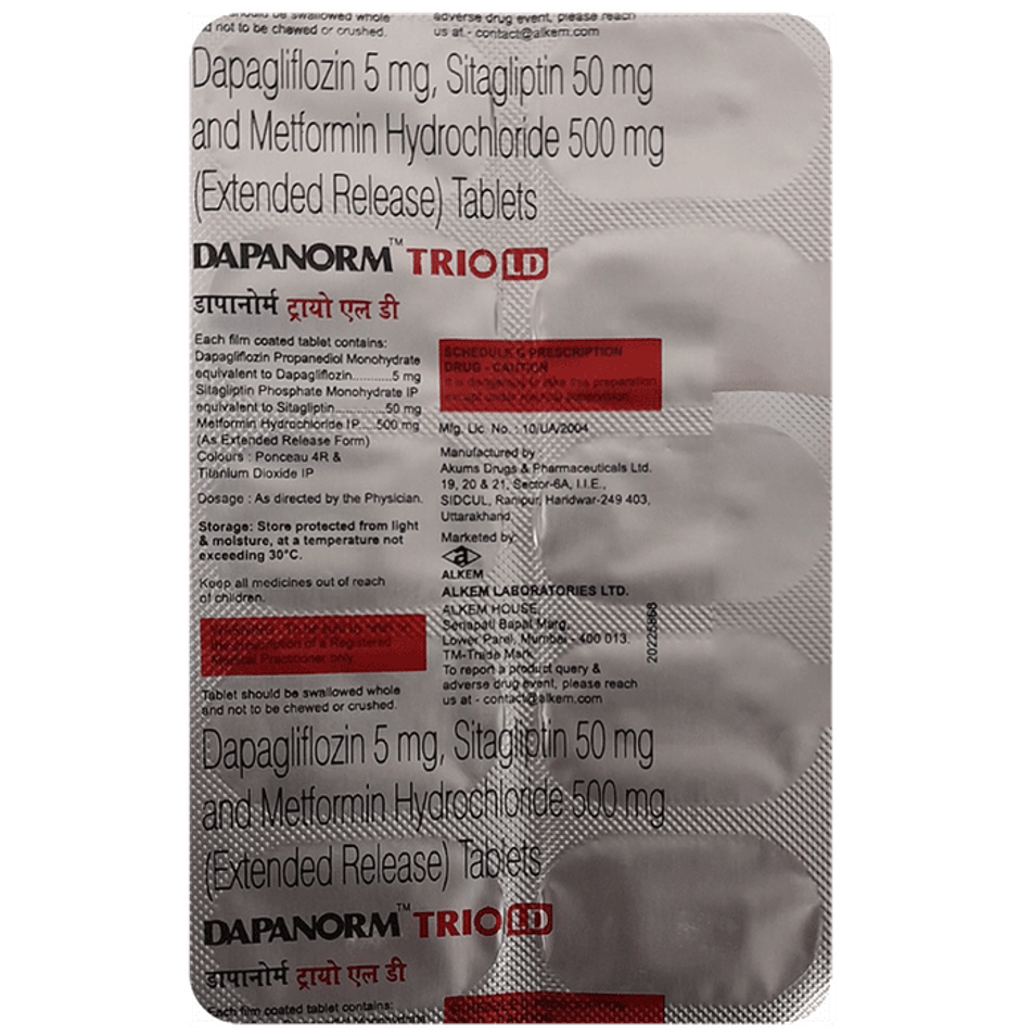 Dapanorm Trio LD Tablet ER