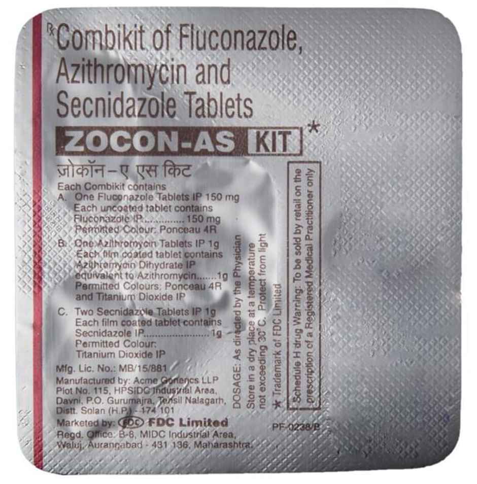 Zocon-AS Kit Tablet