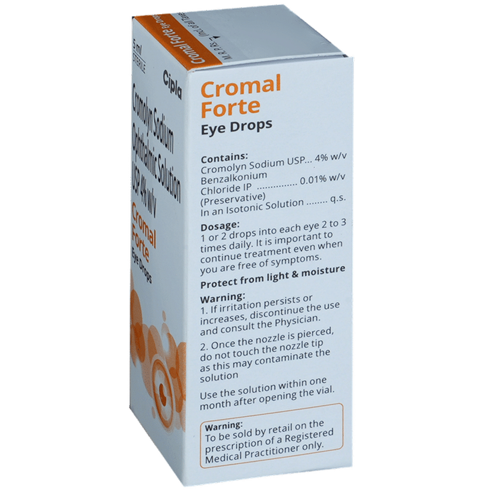 Cromal Forte Eye Drop