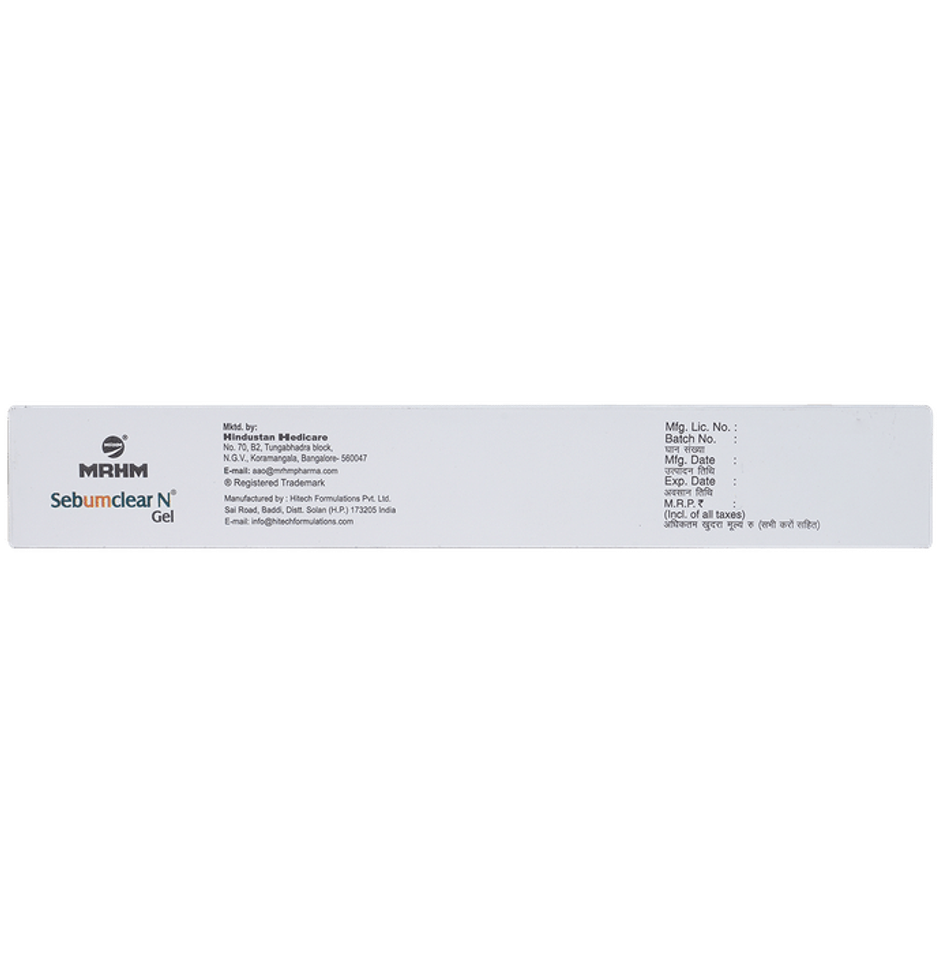 Sebumclear N Gel