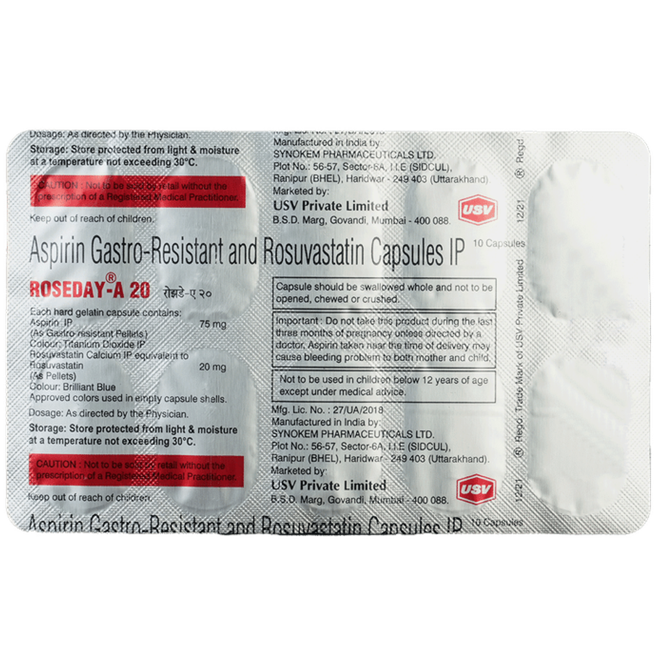 Roseday A 20 Capsule