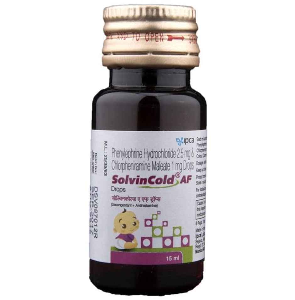 Solvin Cold AF Oral Drop