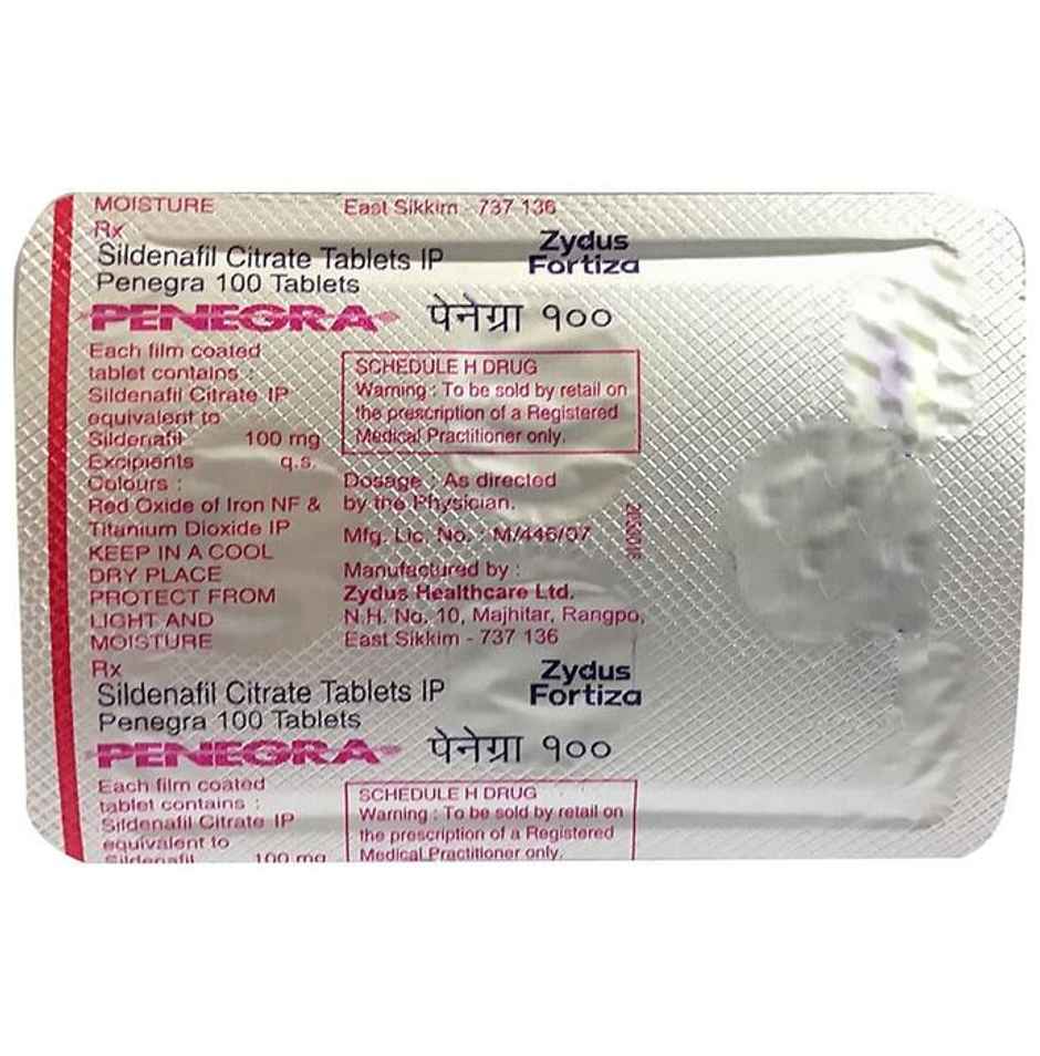 Penegra 100 Tablet