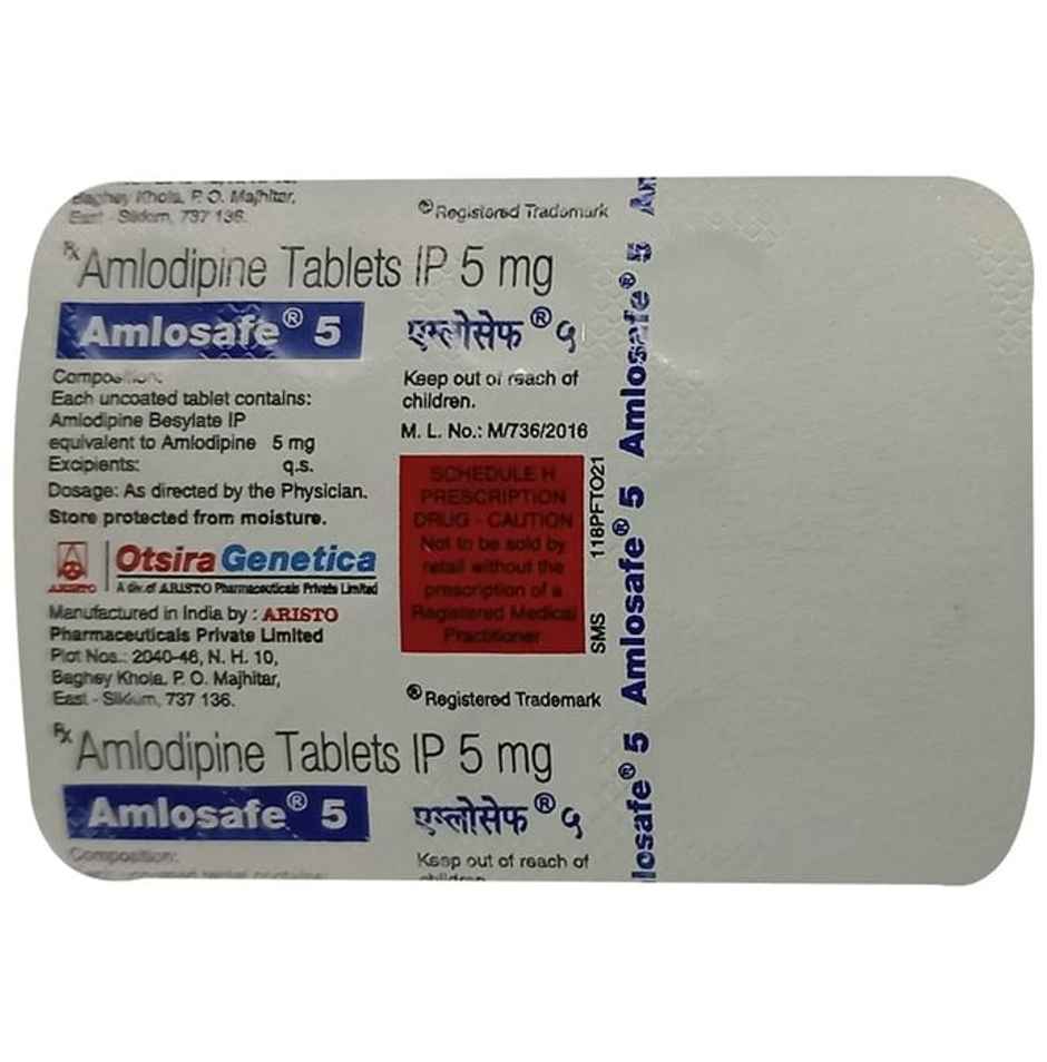 Amlosafe 5 Tablet