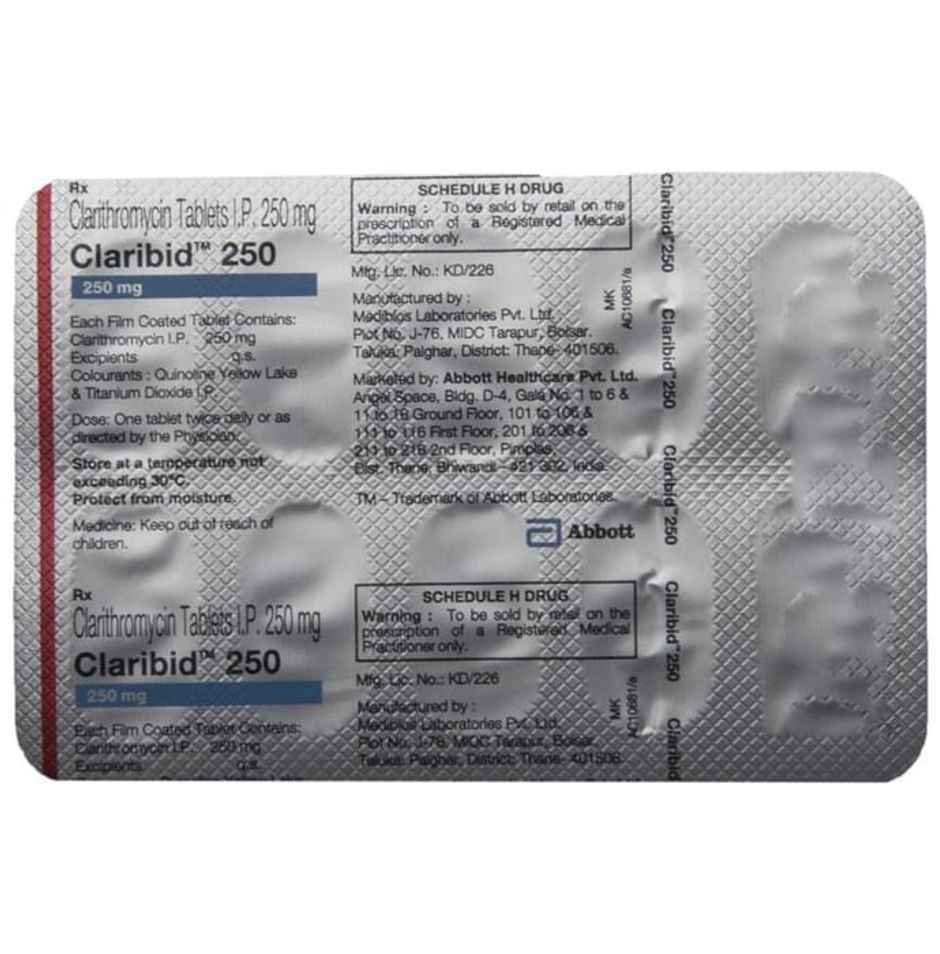 Claribid 250 Tablet