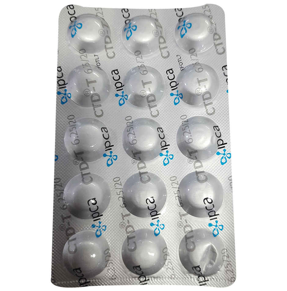CTD-T 6.25/20 Tablet