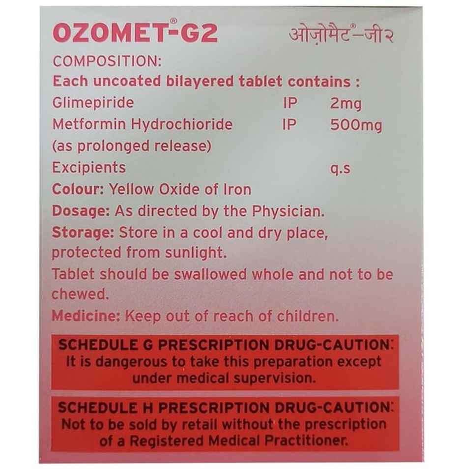 Ozomet-G2 Tablet PR