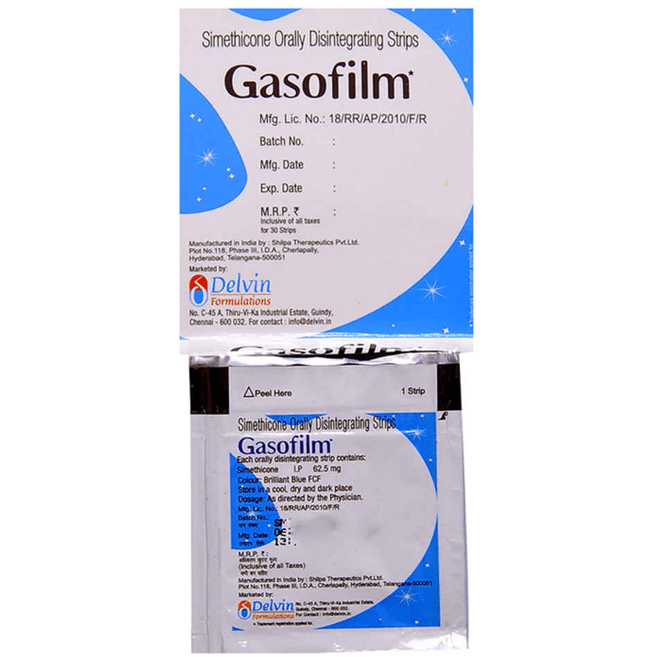 Gasofilm Oral Disintegrating Strip 