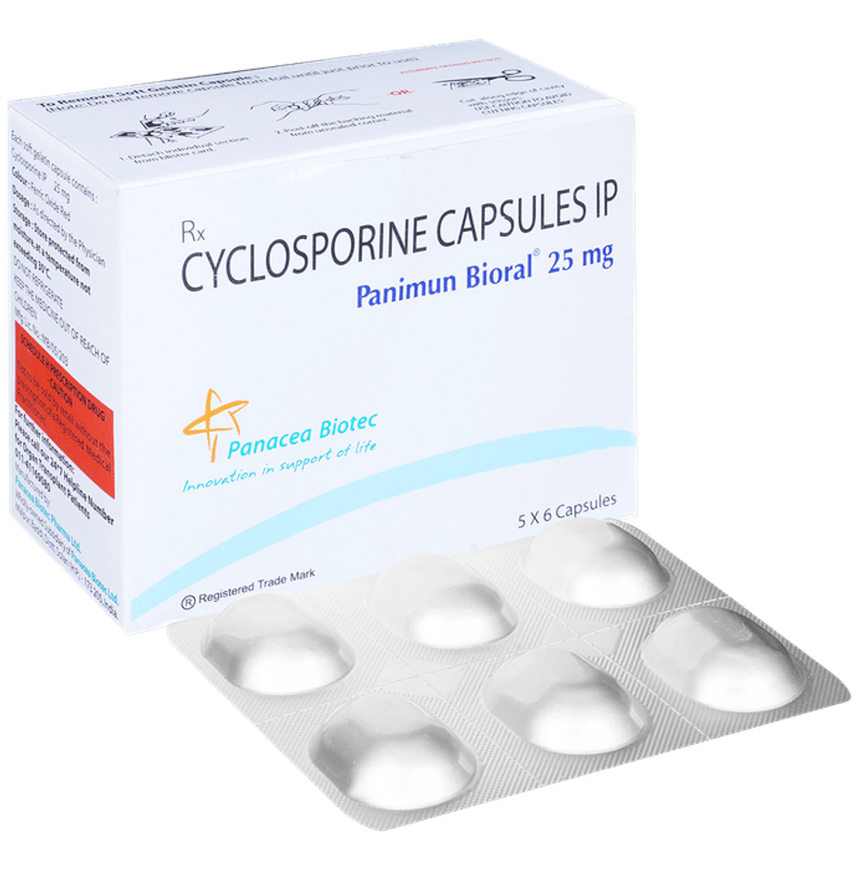 Panimun Bioral 25mg Capsule
