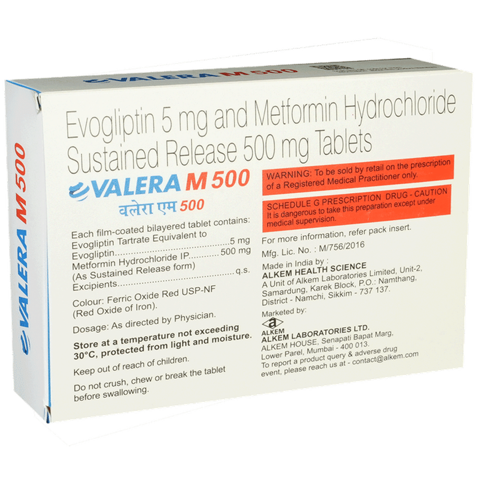Valera M 500 Tablet SR