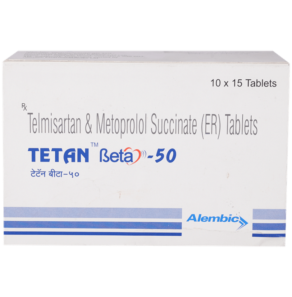 Tetan Beta-50 Tablet ER