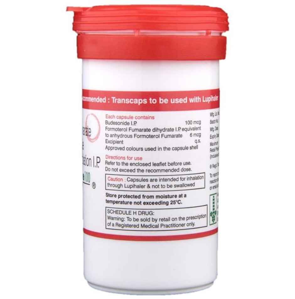 Budamate 100 Transcaps