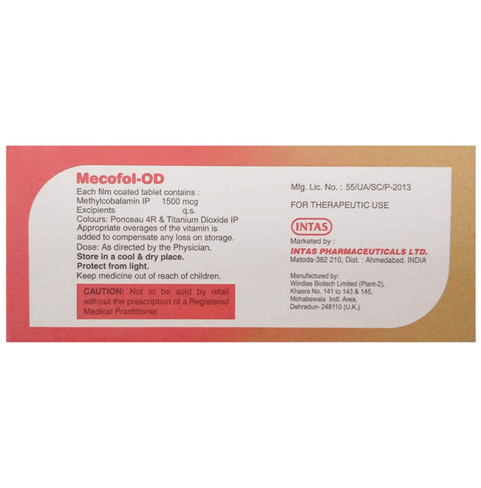 Mecofol OD Tablet