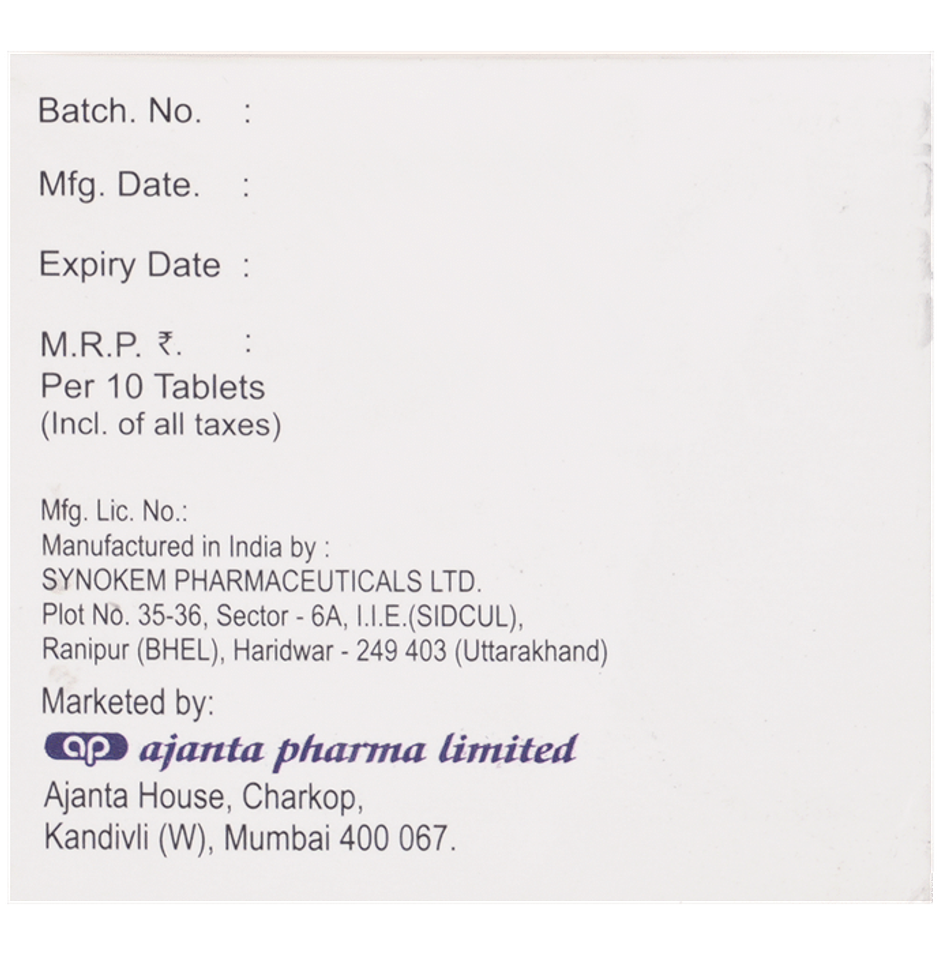 Bilanix Forte 40mg Tablet