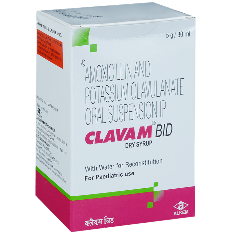 Clavam BID Dry Syrup