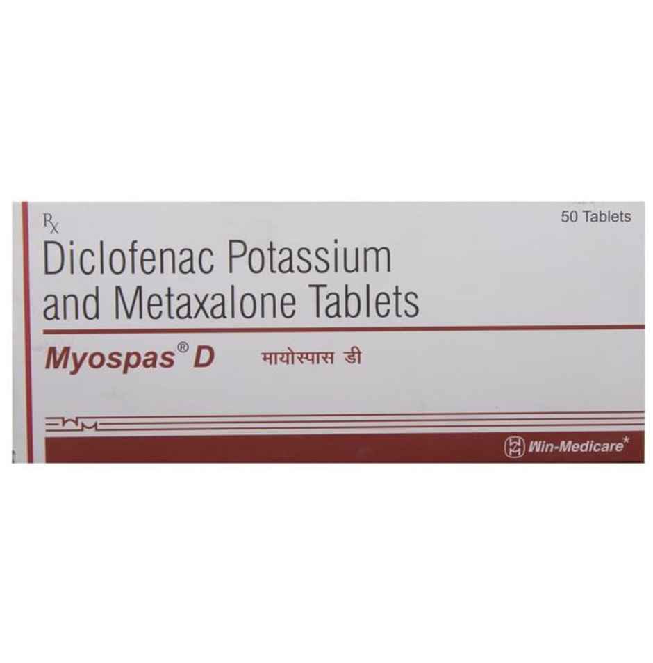Myospas D Tablet