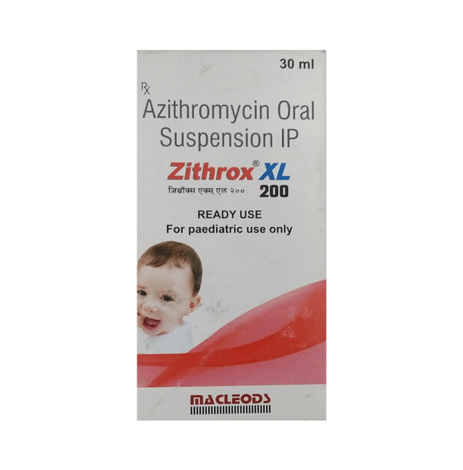 Zithrox XL 200 Oral Suspension