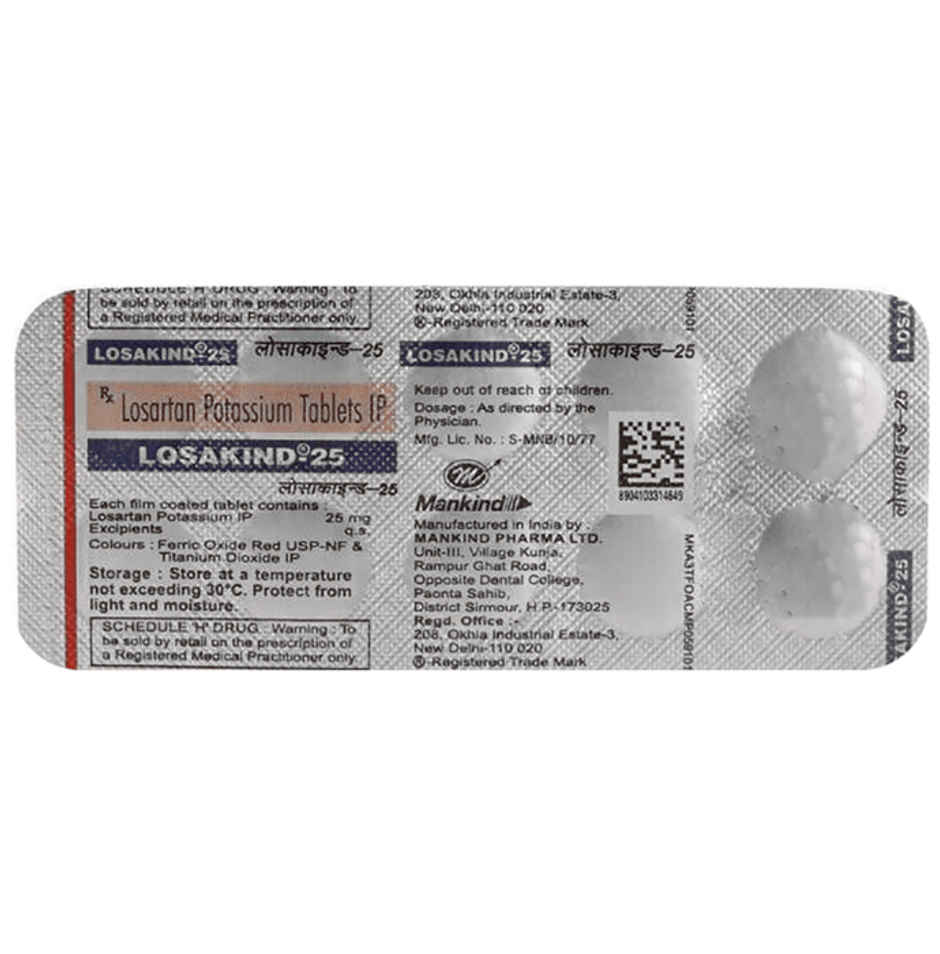 Losakind-25 Tablet